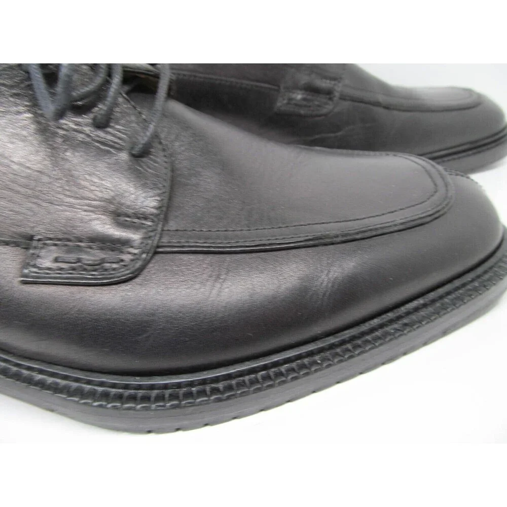Coach Malone Mens Black Leather Split Toe Derbys Size US 8 D Made In Italy